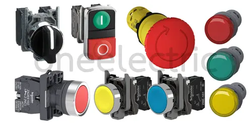 สวิตช์กด PUSHBUTTON SWITCH SCHNEIDER