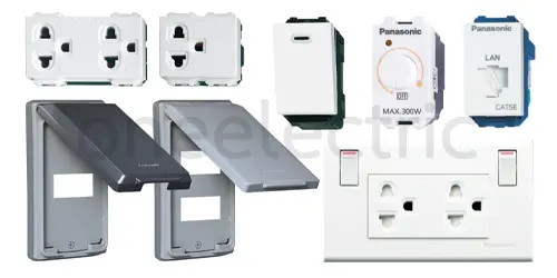 สวิตช์และเต้ารับ SWITCH-SOCKET PANASONIC