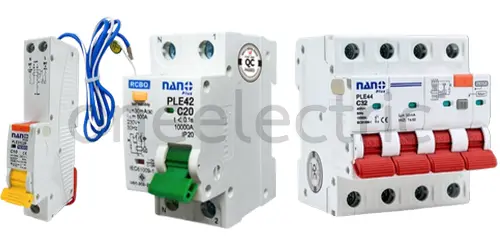 เซอร์กิตเบรกเกอร์ กันดูด RCBO (DIN RAIL) NANO