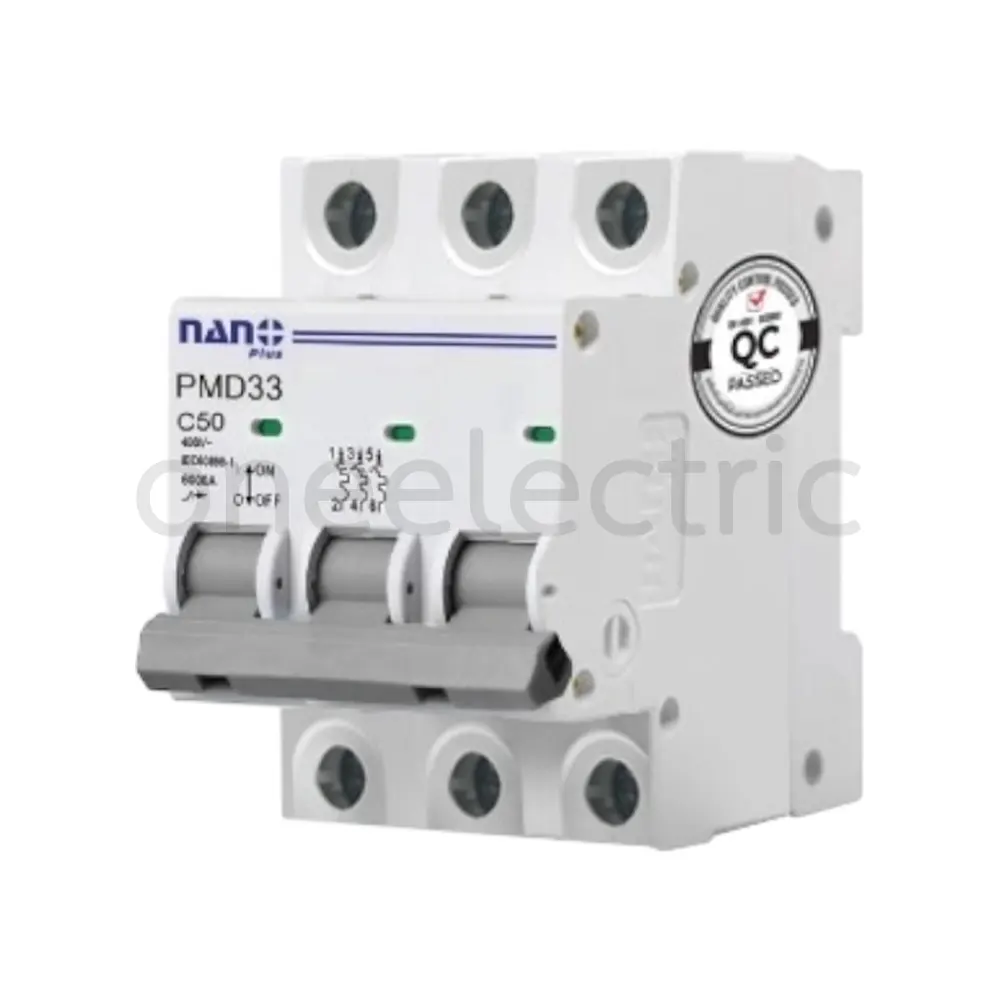 NANO PMD เซอร์กิตเบรกเกอร์ MCB 3P 6KA