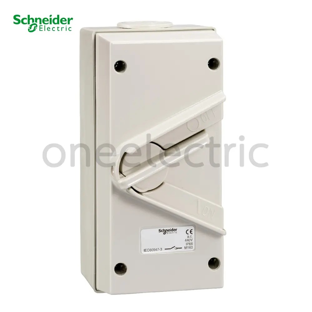 SCHNEIDER WHD WHT ISOLATOR SWITCH