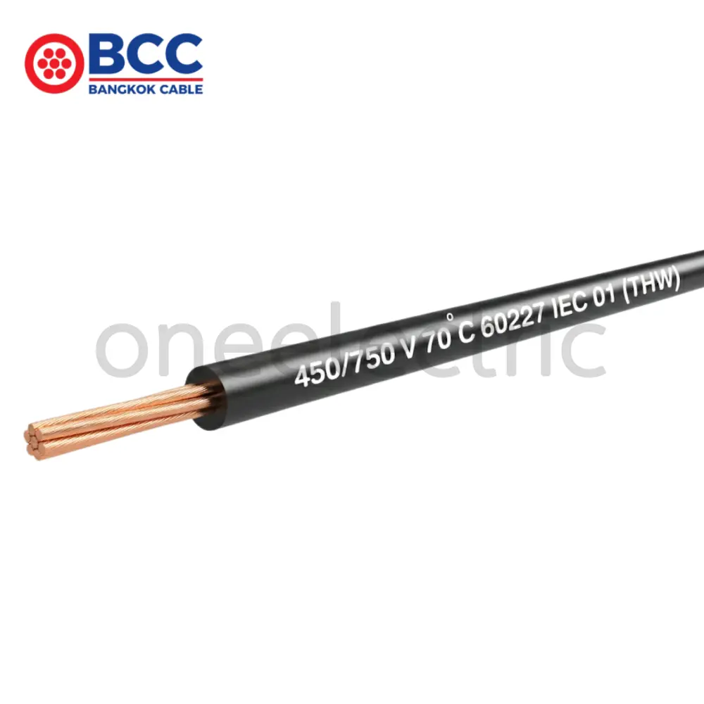 สายไฟ 60227 IEC01 THW BCC บางกอกเคเบิ้ล
