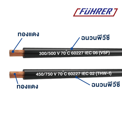 สายไฟ VSF THW(f) FUHRER
