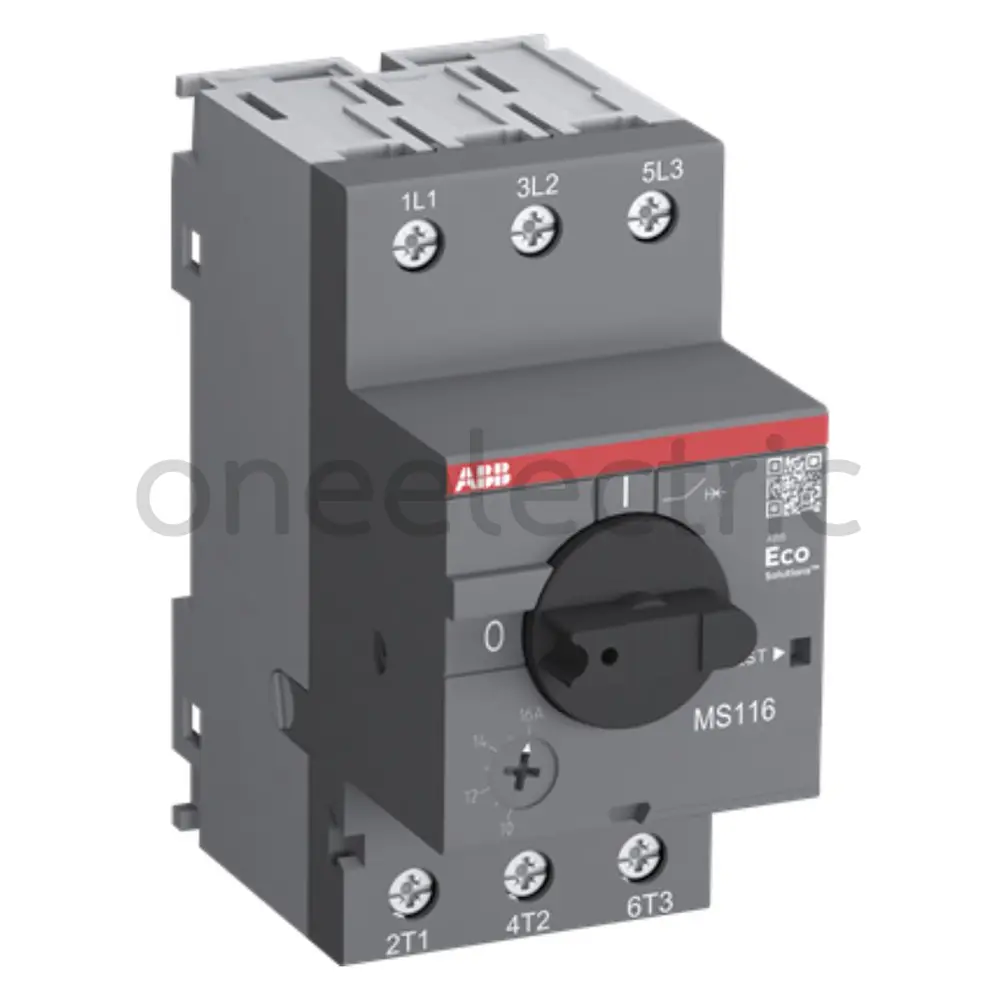 ABB MS116-1.0 มอเตอร์เบรกเกอร์ 0.63-1.0A