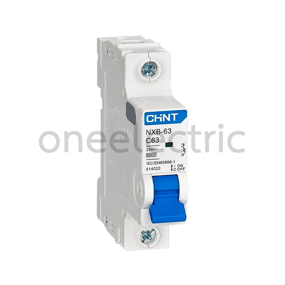 CHINT NXB-63 เซอร์กิตเบรกเกอร์ 1P 6A 6KA