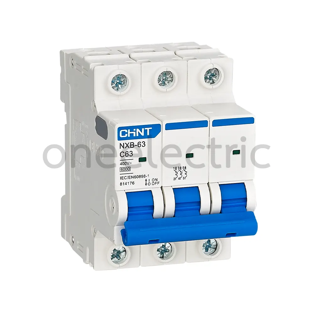 CHINT NXB-63 เซอร์กิตเบรกเกอร์ 3P 25A 6KA