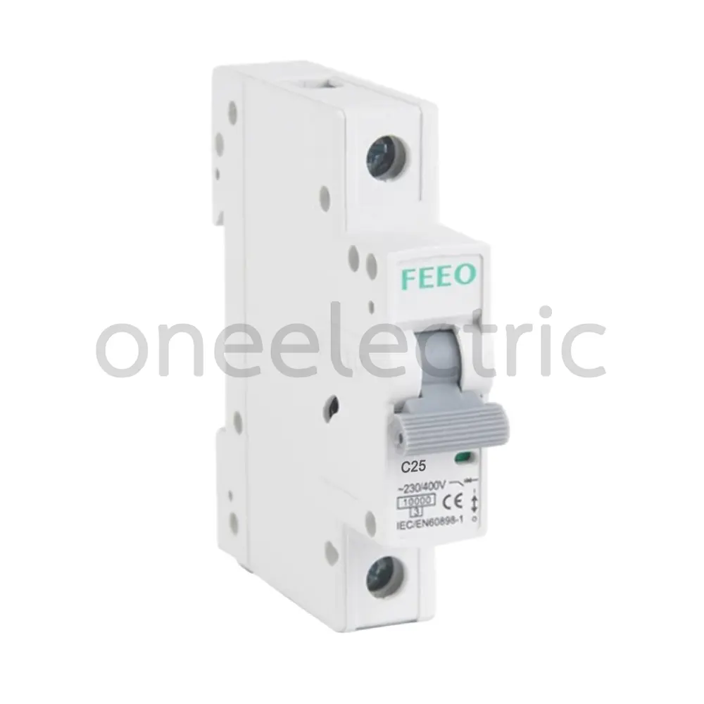 FEEO FE7-63 1P 25A เซอร์กิตเบรกเกอร์ AC MCB