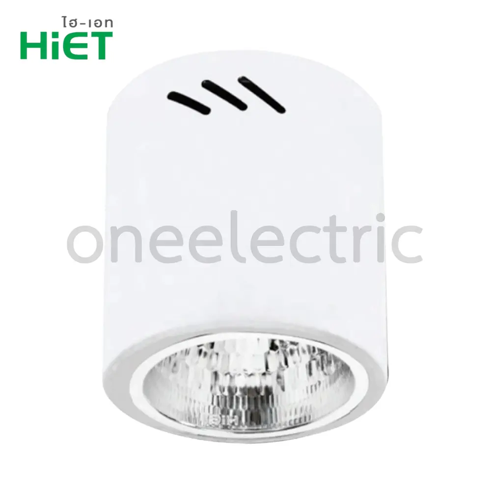 HIET-โคมไฟ-ดาวน์ไลท์-ติดลอย-ทรงกระบอก-E27-สีขาว-6นิ้ว.webp