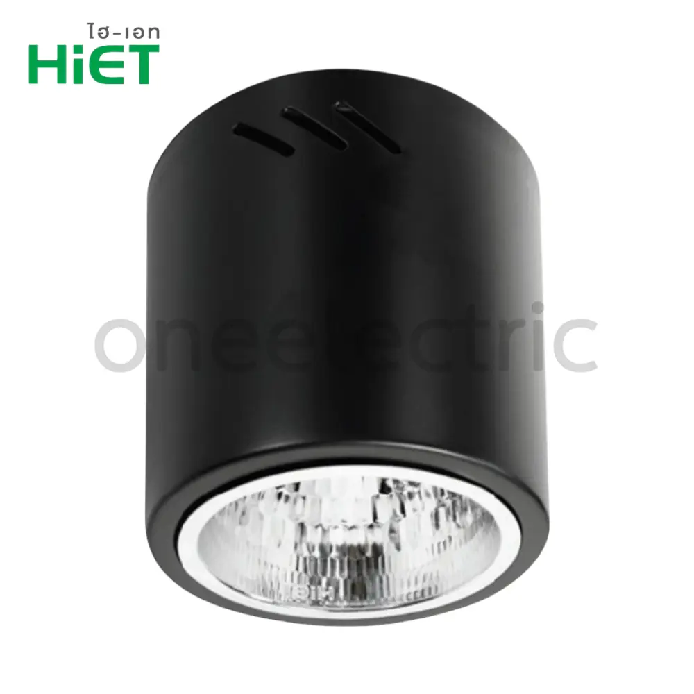 HIET-โคมไฟ-ดาวน์ไลท์-ติดลอย-ทรงกระบอก-E27-สีดำ-6นิ้ว.webp