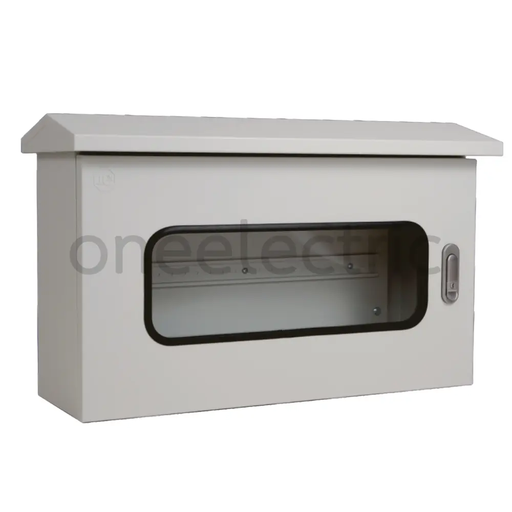 KJL KBSL9002 ตู้เก็บอุปกรณ์โซล่าเซลล์ COMBINER BOX หลังคายื่นรอบด้าน 25ช่อง
