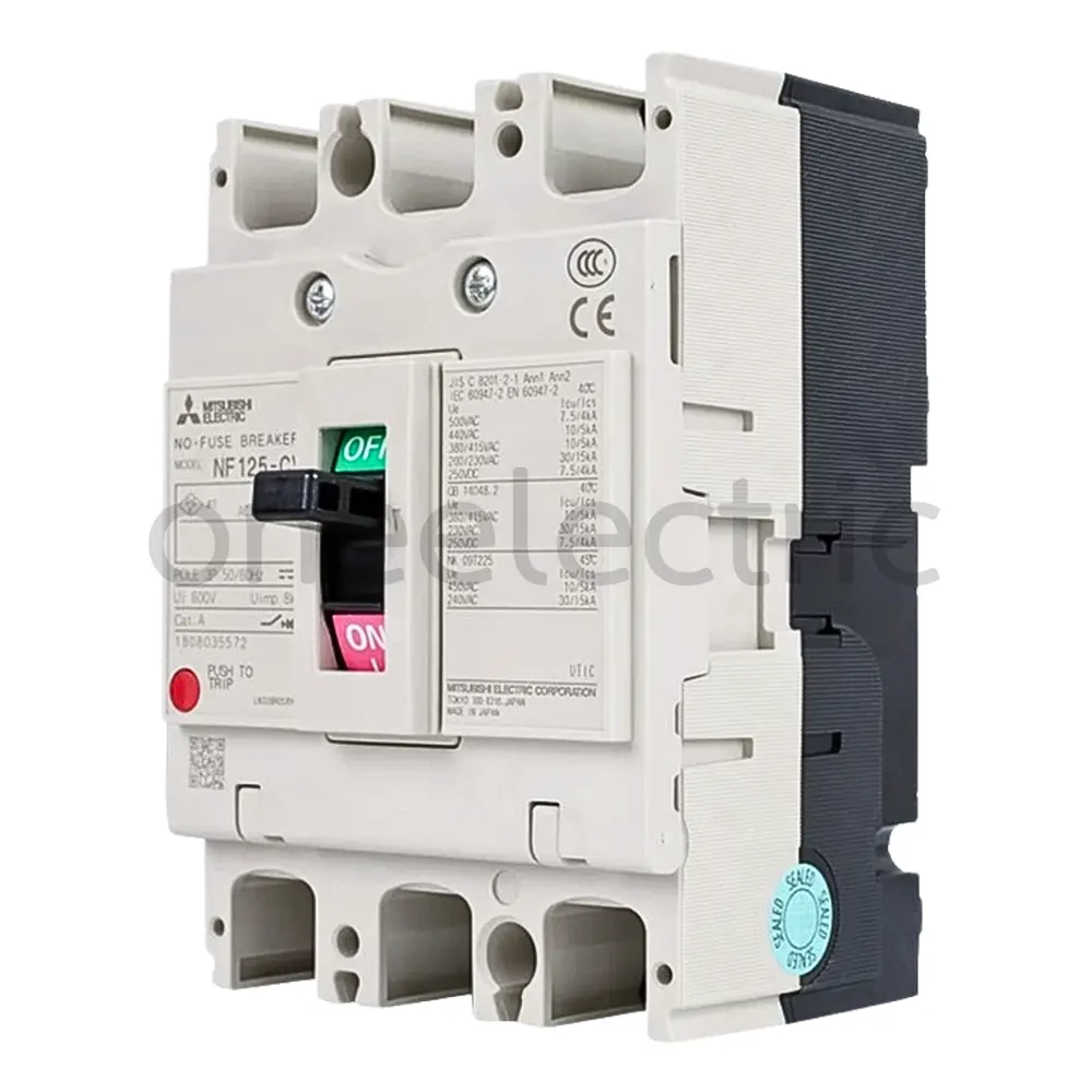 MITSUBISHI NF125 HV 3P 20A เบรกเกอร์ มิตซูบิชิ 50KA