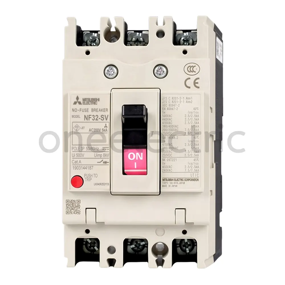 MITSUBISHI NF32 SV 3P 10A เบรกเกอร์ มิตซูบิชิ 5KA