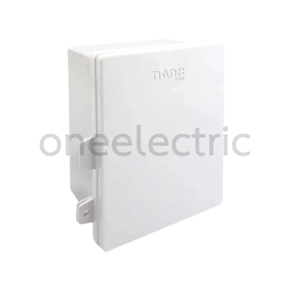 NANO 22W-NNP ตู้พลาสติก กันน้ำไม่มีหลังคา 186x237x125mm (7.5x9.5x5นิ้ว)