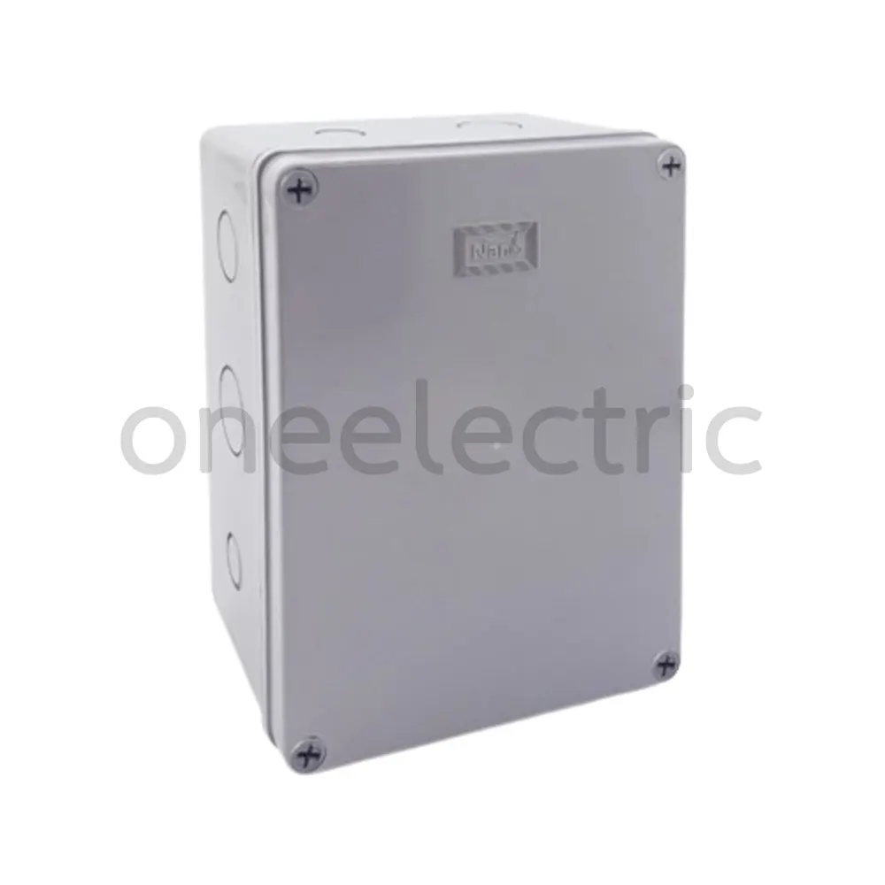 NANO NANO-205G กล่องพักสายไฟ กันน้ำ 6x8นิ้ว สีเทา