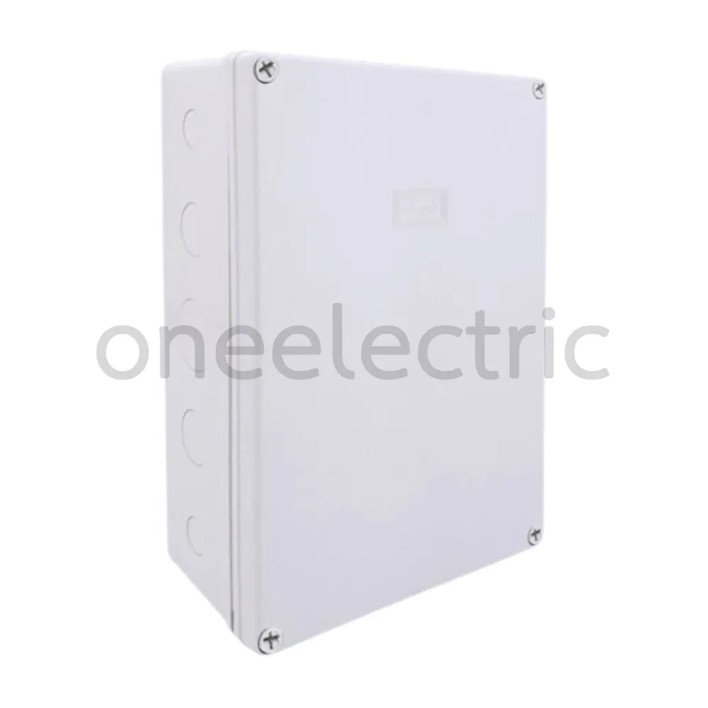 NANO NANO-207W กล่องพักสายไฟ กันน้ำ 8x12นิ้ว สีขาว