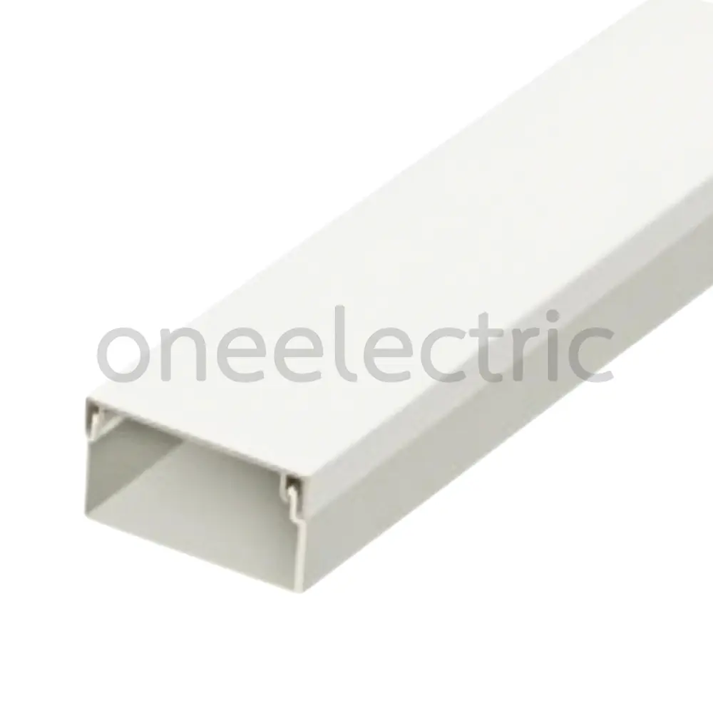 NANO NNDT1225 รางเดินสายไฟ พลาสติก UPVC ยาว 2เมตร H12xW25 สีขาว