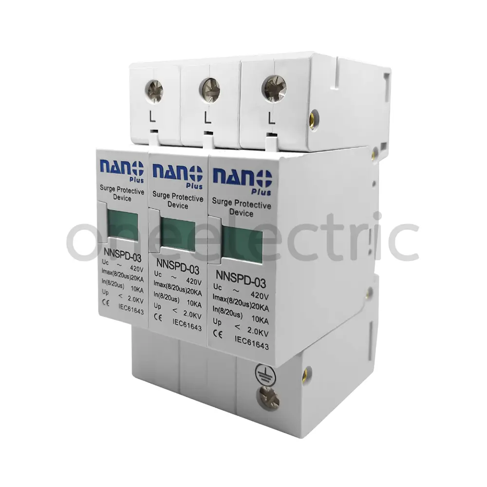 NANO NNSPD-03 AC SURGE PROTECTIVE DEVICE SPD 3P 10-20KA