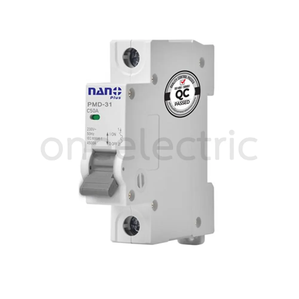 NANO PMD31C50 ลูกเซอร์กิตเบรกเกอร์ 1P 50A 6KA