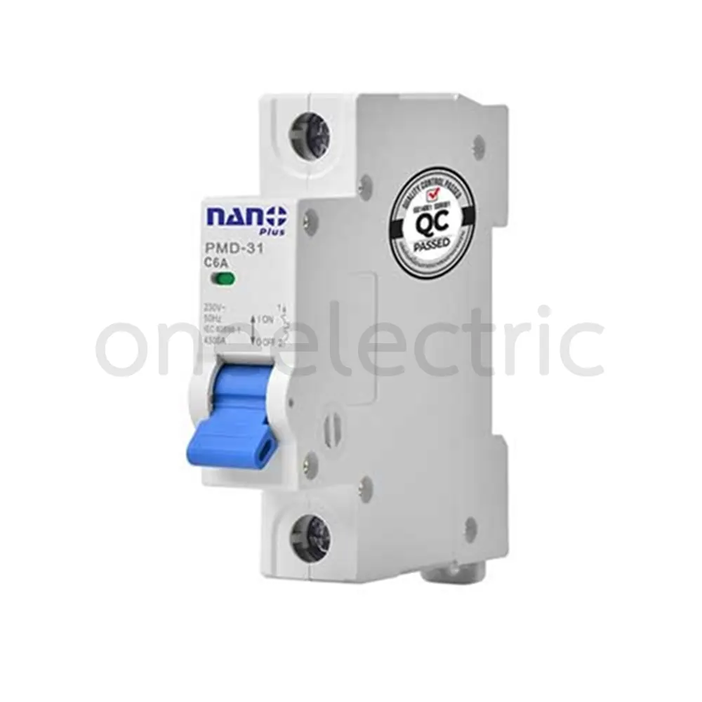 NANO PMD31C6 ลูกเซอร์กิตเบรกเกอร์ 1P 6A 6KA