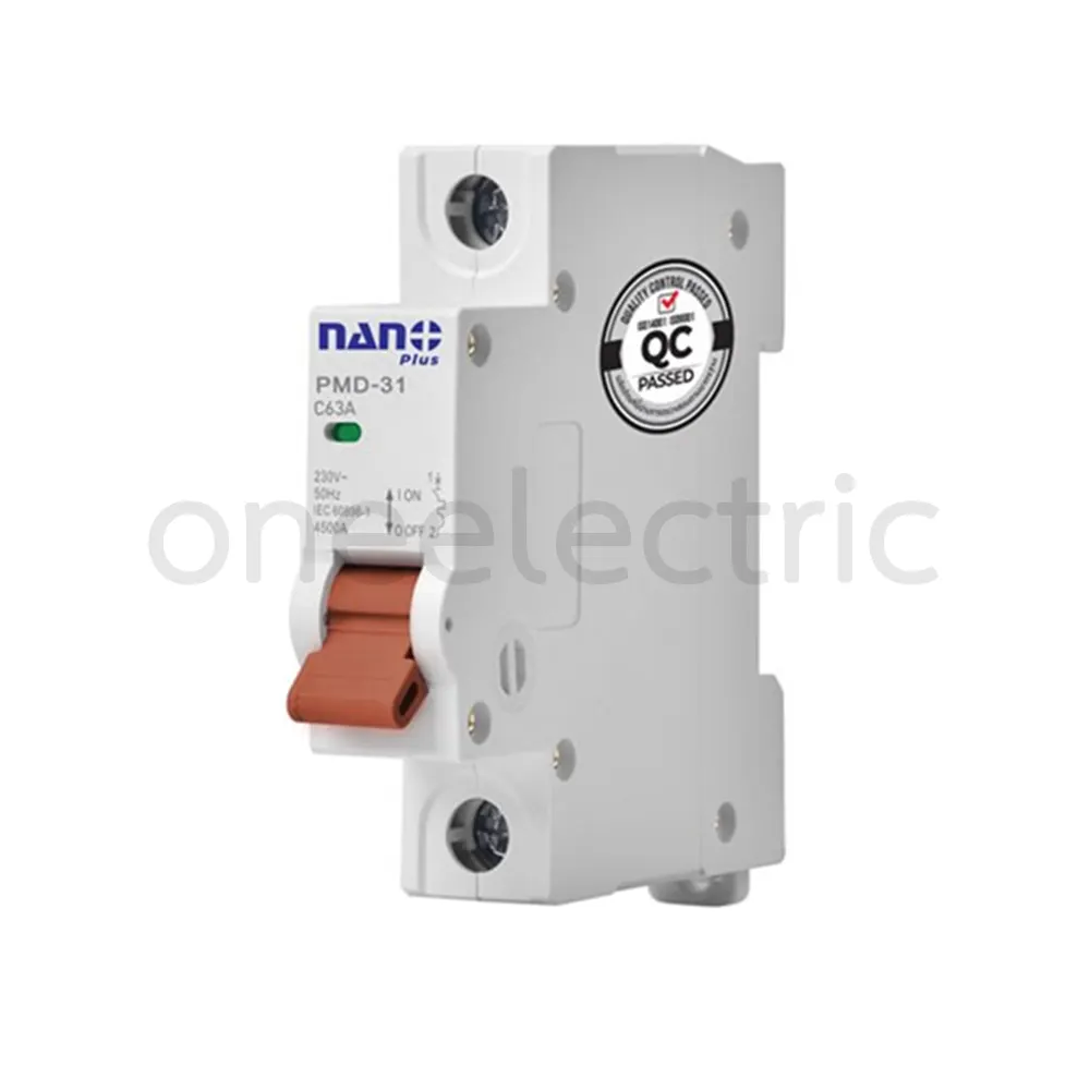 NANO PMD31C63 ลูกเซอร์กิตเบรกเกอร์ 1P 63A 6KA