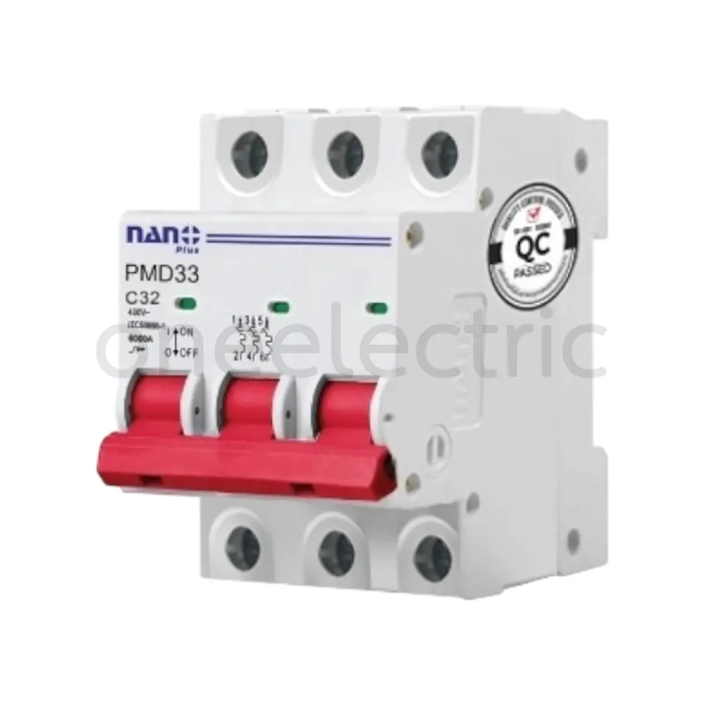 NANO PMD33C32 ลูกเซอร์กิตเบรกเกอร์ 3P 32A 6KA