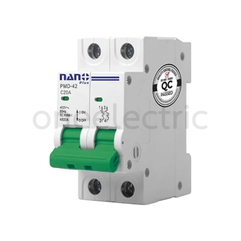 NANO PMD42C20 ลูกเซอร์กิตเบรกเกอร์ 2P 20A 10KA