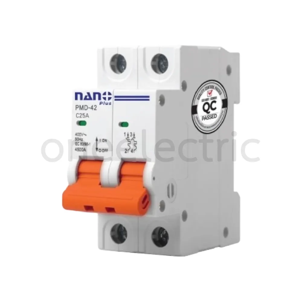 NANO PMD42C25 ลูกเซอร์กิตเบรกเกอร์ 2P 25A 10KA