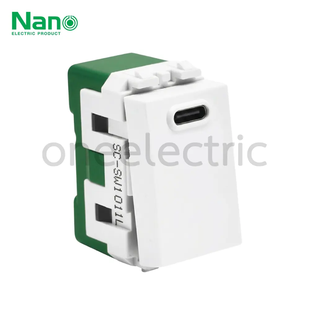 NANO SC-SW101L สวิตช์ ทางเดียว แบบมีสัญญาณไฟ (ปิดแล้วมีไฟ)