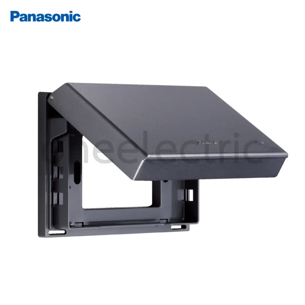 PANASONIC WEG8881 หน้ากากกันน้ำ 3ช่อง แนวนอน โลหะ พานาโซนิค