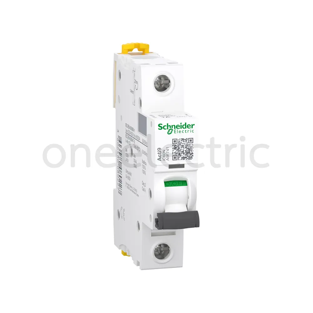 SCHNEIDER A9F74125 เซอร์กิตเบรกเกอร์ IC60N 1P 25A 6KA