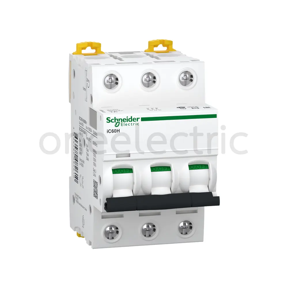 SCHNEIDER A9F84325 เซอร์กิตเบรกเกอร์ IC60H 3P 25A 10KA