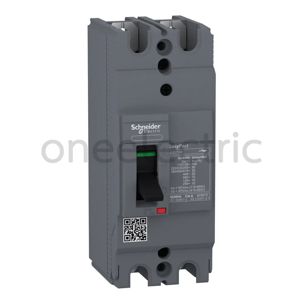 SCHNEIDER EZC100H2040 เบรกเกอร์ 2P 40A รุ่นH 30KA