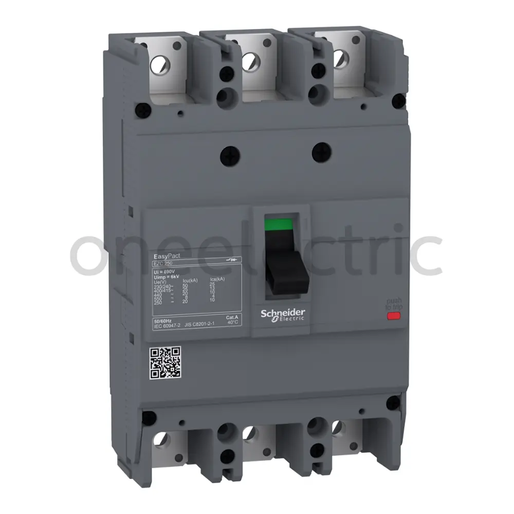 SCHNEIDER EZC250F3250 เบรกเกอร์ 3P 250A รุ่นF 18KA