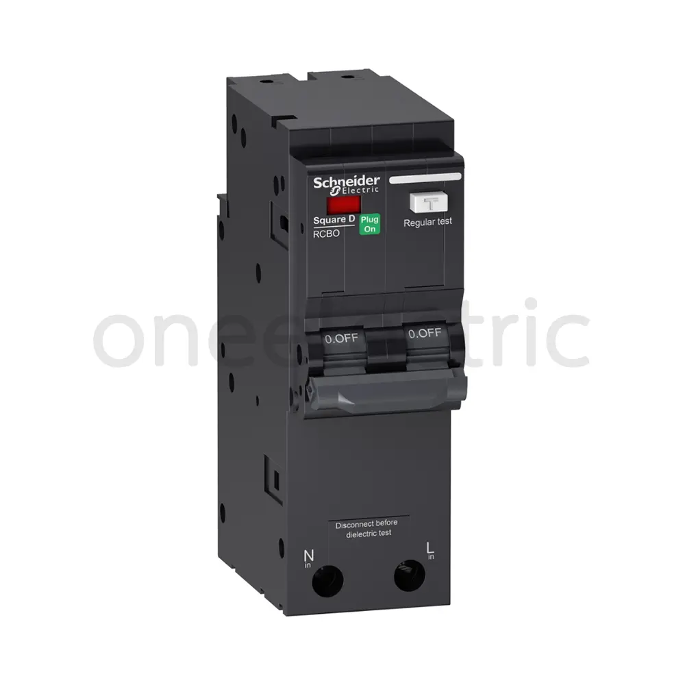 SCHNEIDER QO232C10RCBO30 เซอร์กิตเบรกเกอร์ กันดูด 2P 32A 30mA 10KA