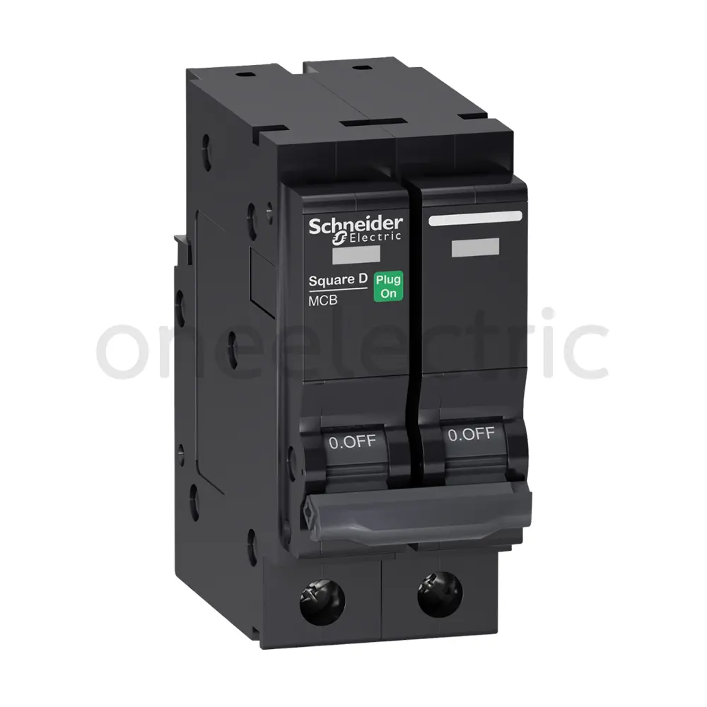 SCHNEIDER QO263VSC10T เซอร์กิตเบรกเกอร์ 2P 63A 10KA
