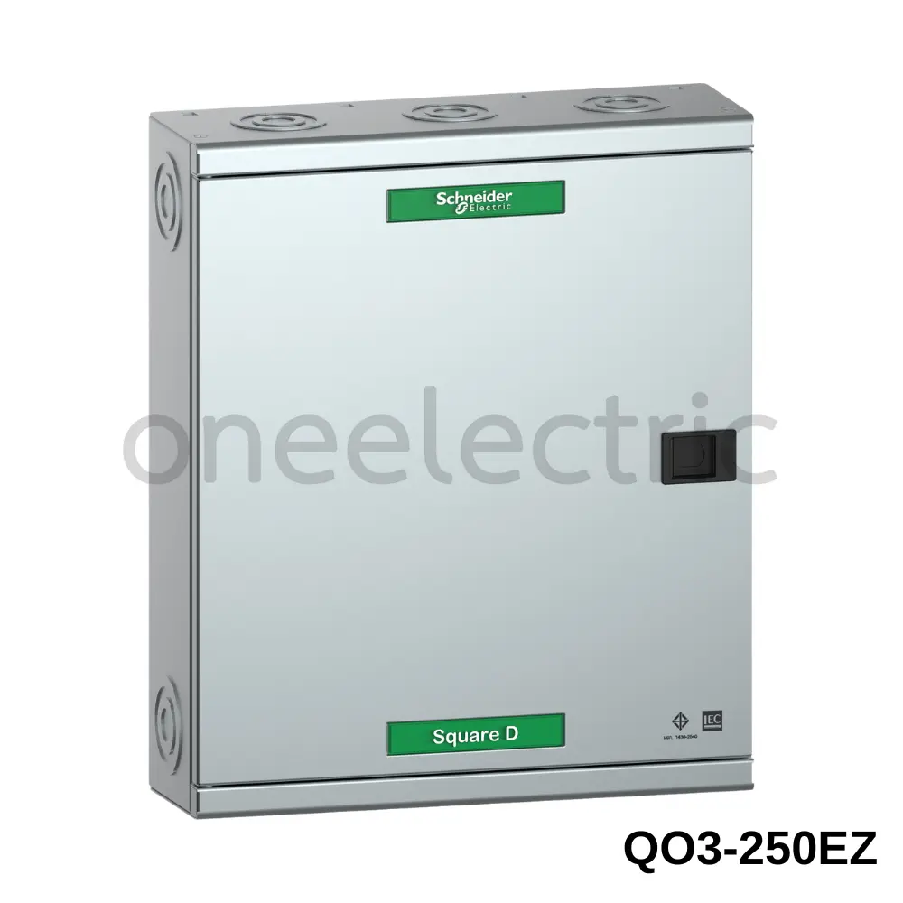 SCHNEIDER QO3-250EZ48G/SN ตู้โหลดเซ็นเตอร์ 3P 48ช่อง (รุ่นใส่เมนได้)