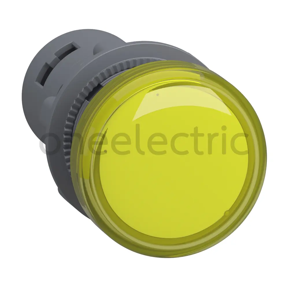 SCHNEIDER XA2EVB8LC PILOTLAMP LED 24V 22mm สีเหลือง