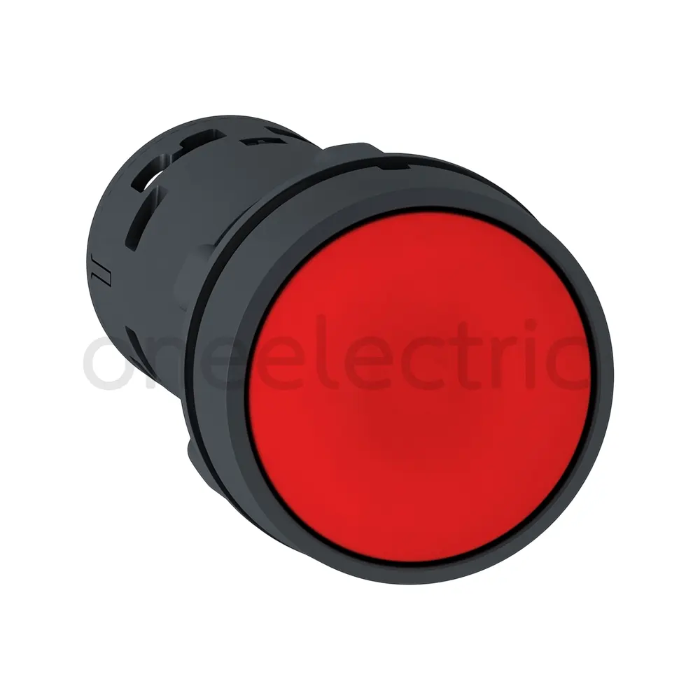 SCHNEIDER-XB7NA42-สวิตช์กด-หัวเรียบ-22มิล-สีแดง-1NC.webp