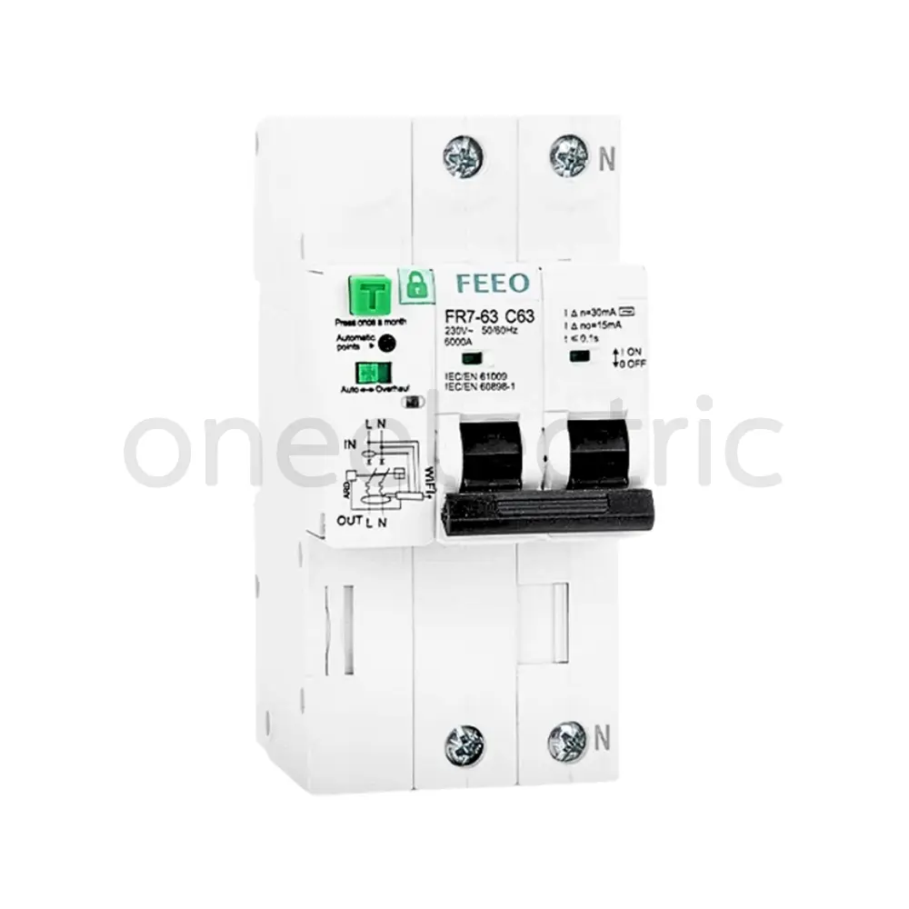 SMART CIRCUIT BREAKER WIFI 2P 63A FR7-63 FEEO