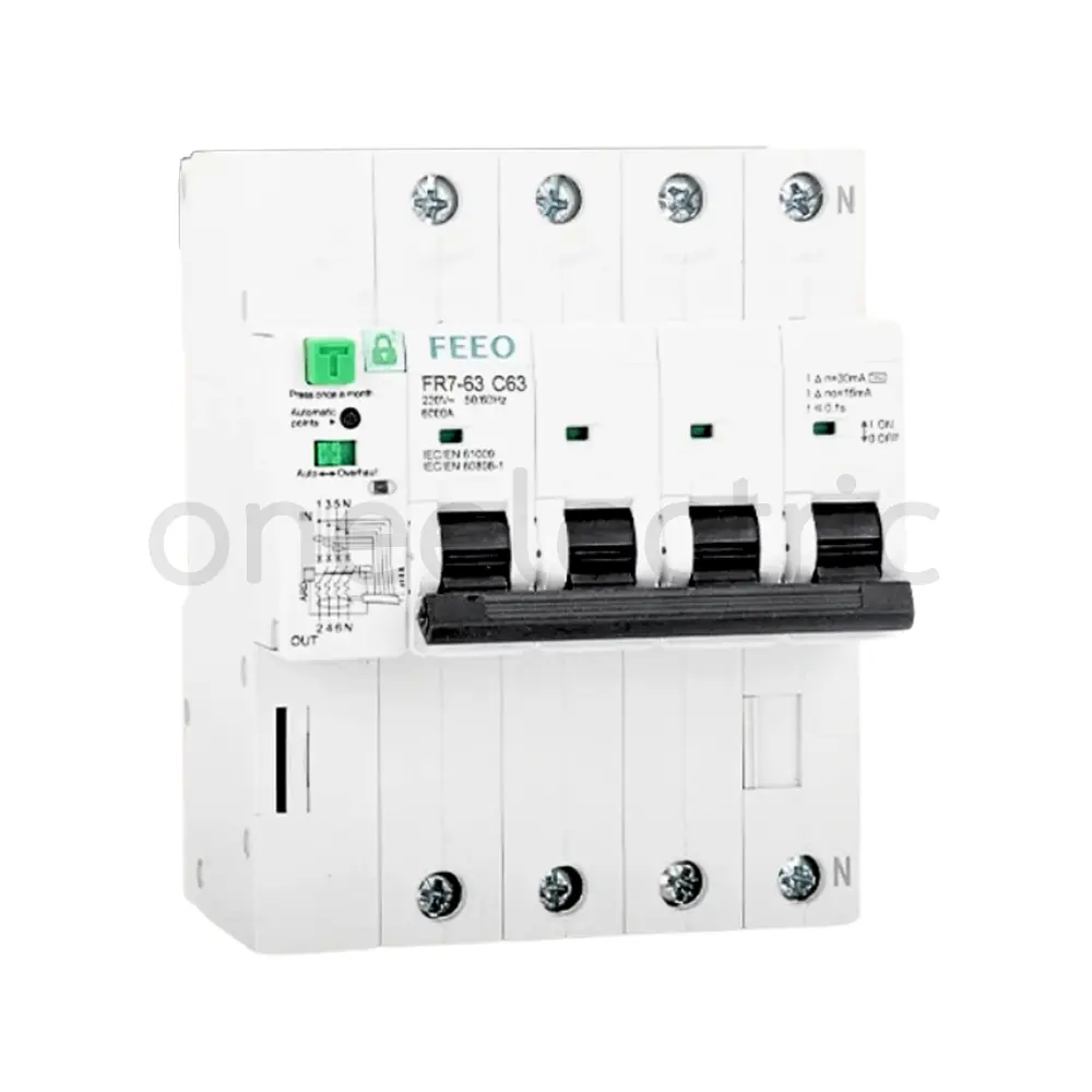 SMART CIRCUIT BREAKER WIFI 4P 63A FR7-63 FEEO
