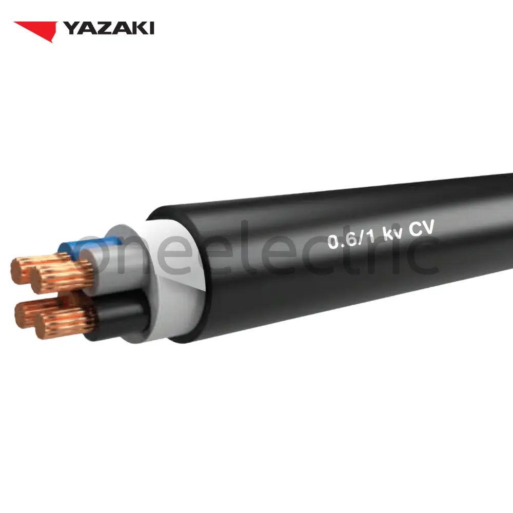 สายไฟ FD-0.6/1KV-CV 4x6 YAZAKI ยาซากิ