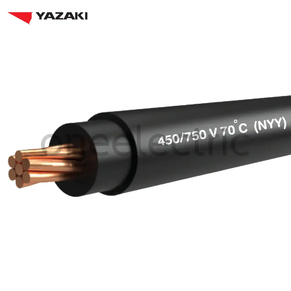 สายไฟ NYY 1x4 YAZAKI ยาซากิ