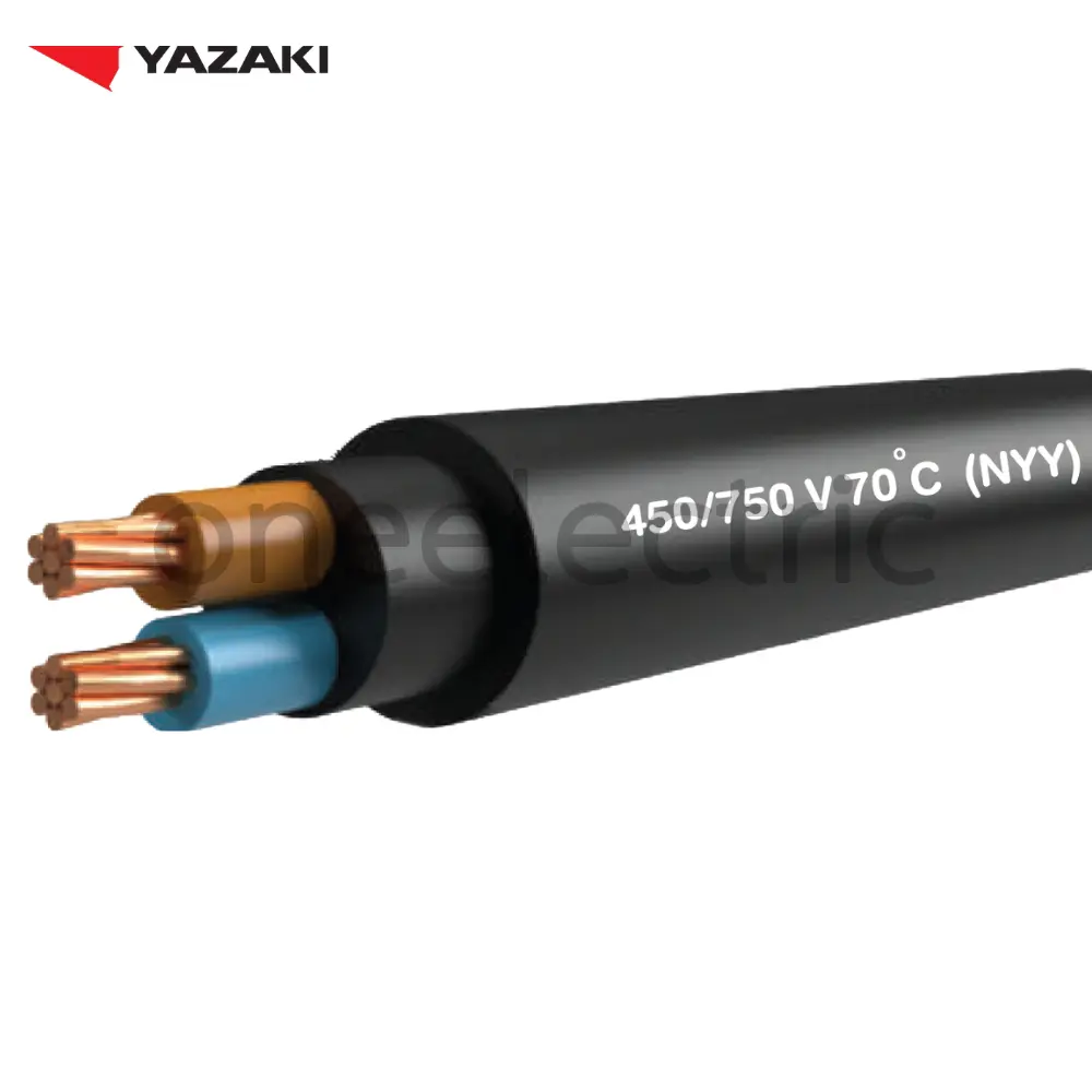 สายไฟ NYY 2x6 YAZAKI ยาซากิ