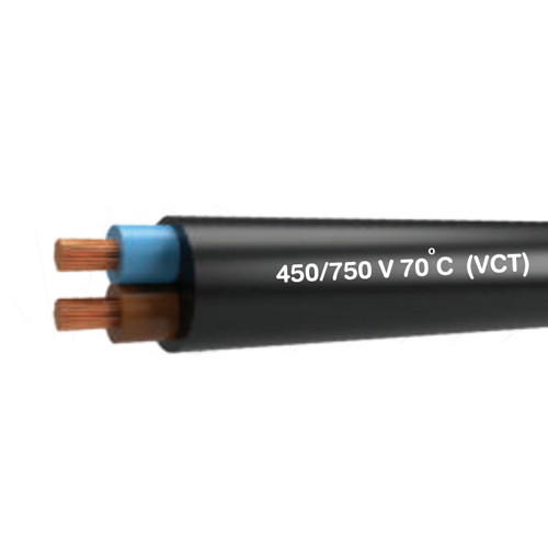 สายไฟ VCT 2x1.5 THAI UNION ไทยยูเนี่ยน (ม้วน = 100เมตร)