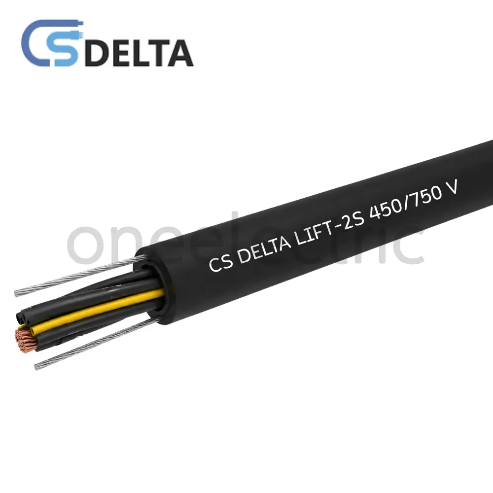 สายไฟ รอก สลิง 2ข้าง LIFT-2S 24X1.5 CSDELTA
