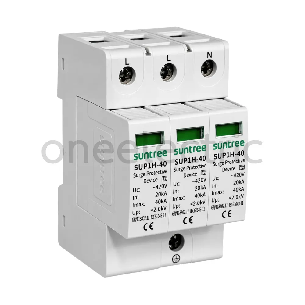 อุปกรณ์ป้องกันฟ้าผ่า-ไฟกระชาก-TYPE2-AC-SURGE-PROTECTIVE-DEVICE-SPD-3P-385VAC-20-40KA-SUP1H-40-SUNTREE.webp