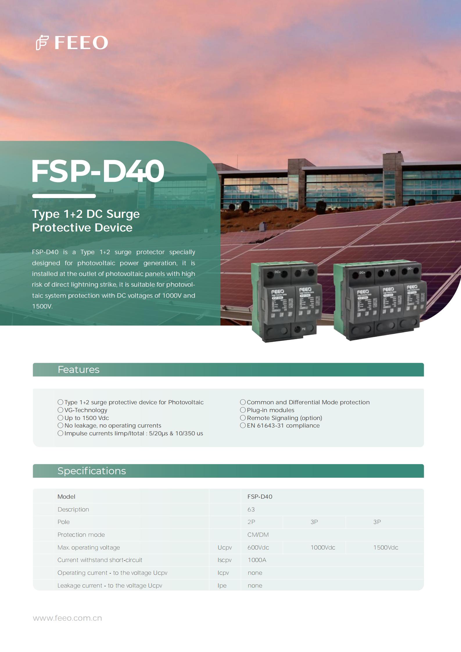 FEEO-FSP-D40-TYPE1-2-DC-SPD-1000VDC-3P-20-40KA-SURGE-PROTECTIVE-DEVICE-อุปกรณ์ป้องกันไฟกระชาก-specification.jpg